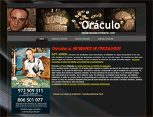 Tablet Screenshot of oraculo.lasllavesdetumisterio.com