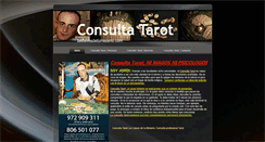 Desktop Screenshot of consulta-tarot.lasllavesdetumisterio.com